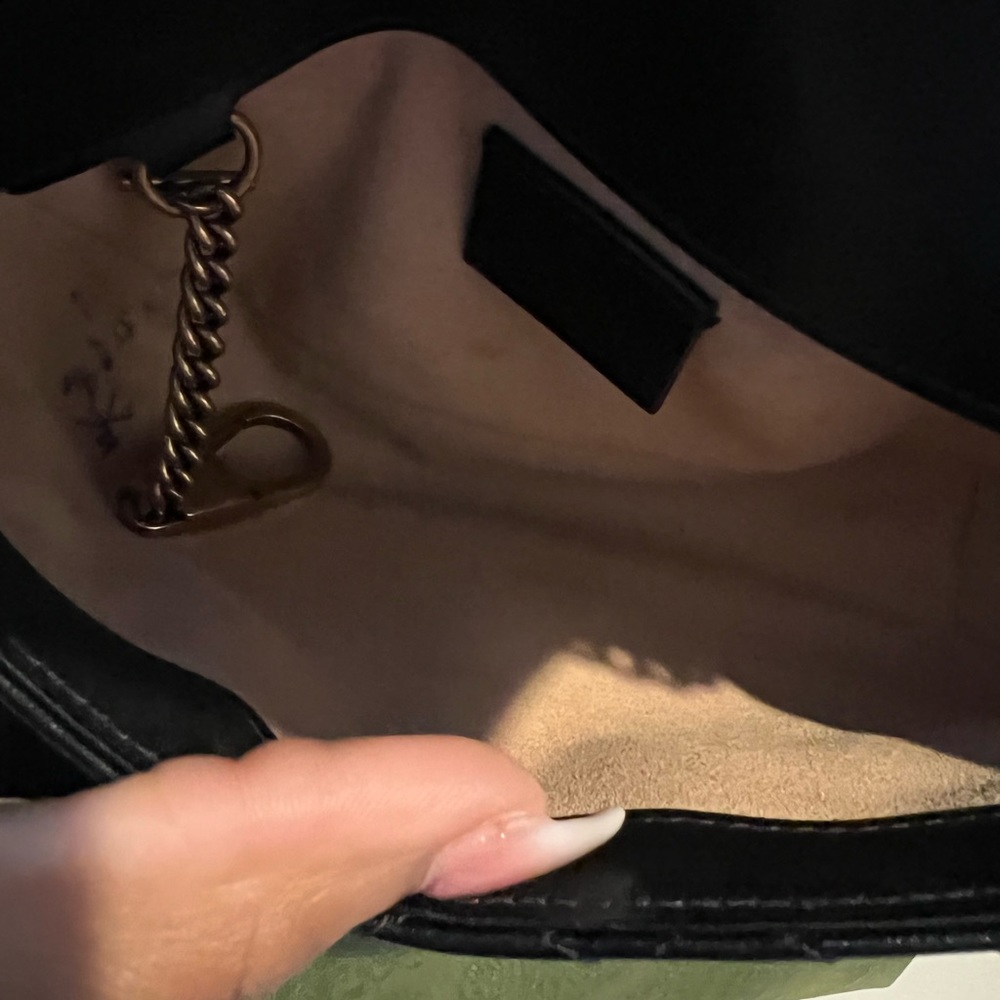 GG Marmont matelassé leather super mini bag - Picture 4 of 5